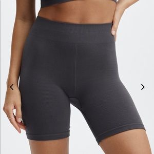 Fabletics Ribbed High Waisted Seamless Shorts